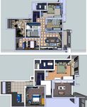 双层地中海完整室内模型SU模型