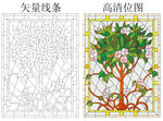 教堂玻璃 蒂凡尼 彩绘玻璃