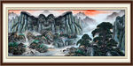 山水画 山水风景