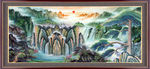 山水画 山水风景