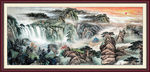山水画 山水风景