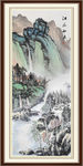 巨幅山水画