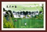 山水画 山水风景
