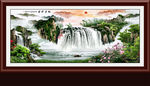 山水画 山水风景