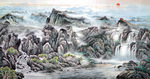 国画山水