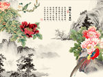国色天香牡丹花