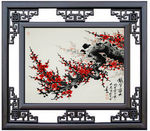 国画梅花图片