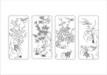 菊花雕刻图