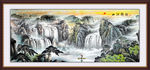 山水画 山水风景