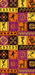 非洲民族装饰服装印花图案