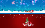圣诞节狂欢海报背景素材