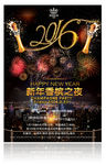 新年香槟之夜海报 跨年海报
