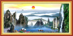 山水画 山水风景