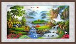 油画山水风景画