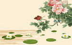 素描艺术图   河水