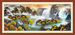 山水画 山水风景