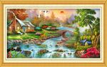 山水画油画