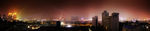 武汉武昌江滩夜景全景