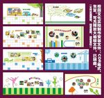 幼儿园走廊墙面设计