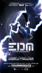 EDM DJ音乐海报设计