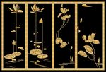 镂空雕花