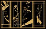 镂空雕花