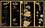 镂空雕花