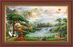 山水油画