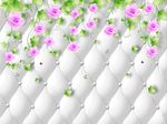 3D花藤玫瑰花