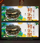 海南和乐蟹 写实主题创作