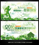 绿色 环保 公益 低碳 文明
