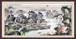 水墨山水画