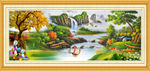 山水油画