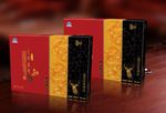 人参鹿茸酒包装设计 展开图