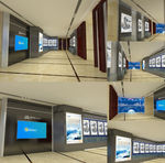 企业展厅设计效果图