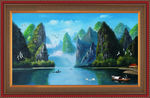 山水油画