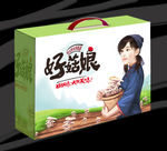 菌菇类包装展开图