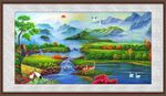 油画山水