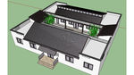 中式合院建筑草图大师SU模型