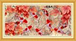 富贵九鱼图