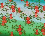 绿色花纹
