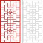 古典花纹 移门花纹 时尚花纹