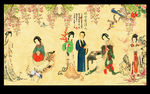 古代仕女图