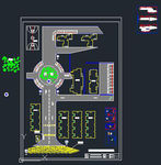 江西有色地质勘查三队交通设施图