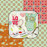 卡通猫头鹰装饰画