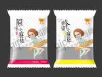 小麻花两品种正背展开图