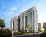学校综合楼建筑效果图