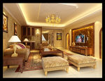 欧式吊顶效果图