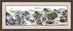 客厅山水画