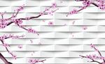 梅花背景墙